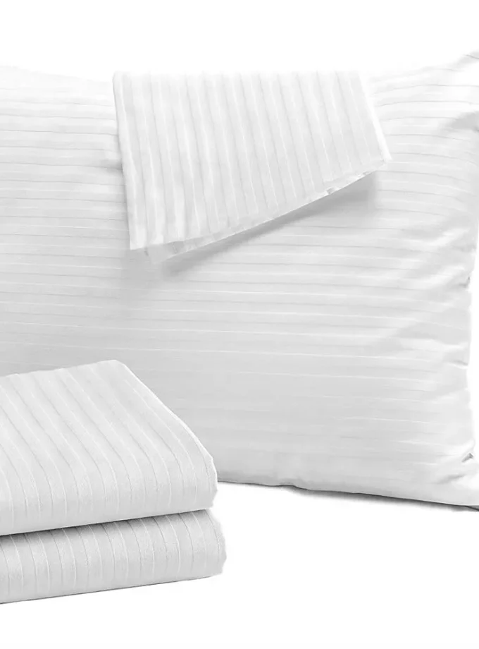 Σετ Σεντόνια King Size 250x280 100% Βαμβακοσατέν 300 κλωστών με Ρίγα 1 εκ Cosmin Luxury