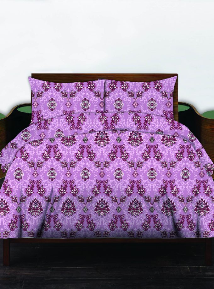 Σετ σεντόνια Ημίδιπλα 100% Βαμβακερά 170x260 Cosmin Libre Flowers Pink