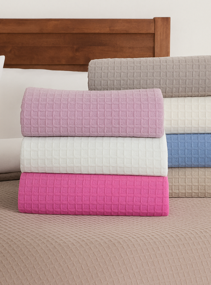 Πικέ Κουβέρτα 230x240 Cosmin Pique Blanket