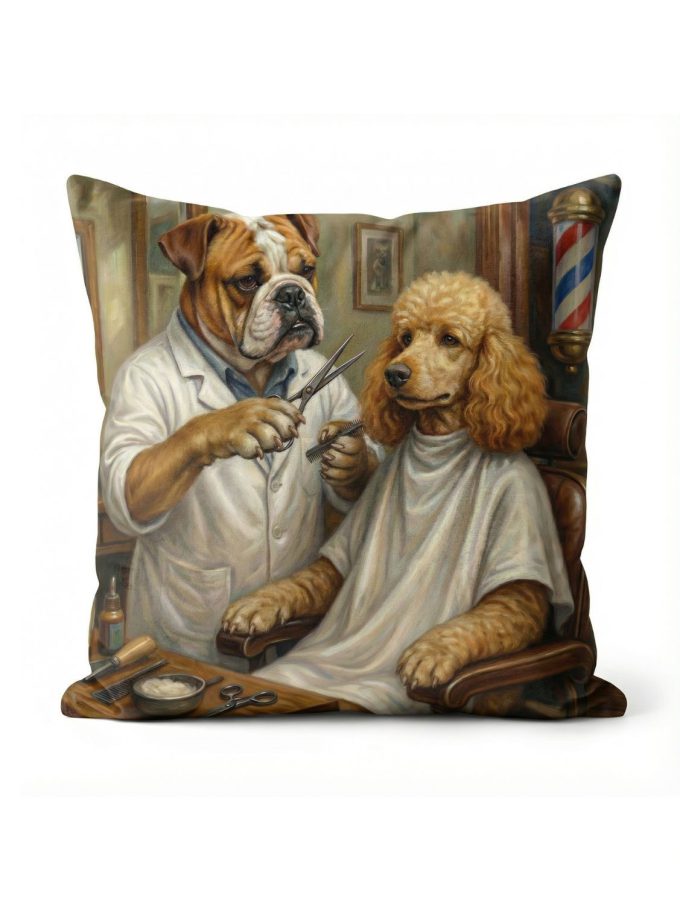 Μαξιλαροθήκες Διακόσμησης 45x45 Cosmin Kelma Bulldog Burber
