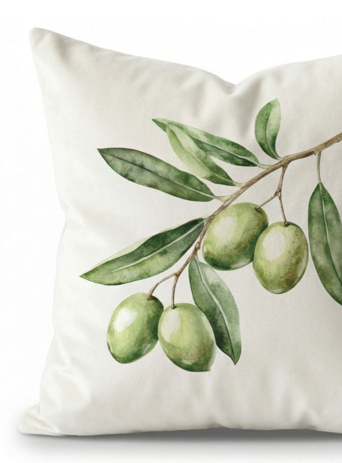 Μαξιλαροθήκες Διακόσμησης  45x45 Cosmin Kelma Olive Brach