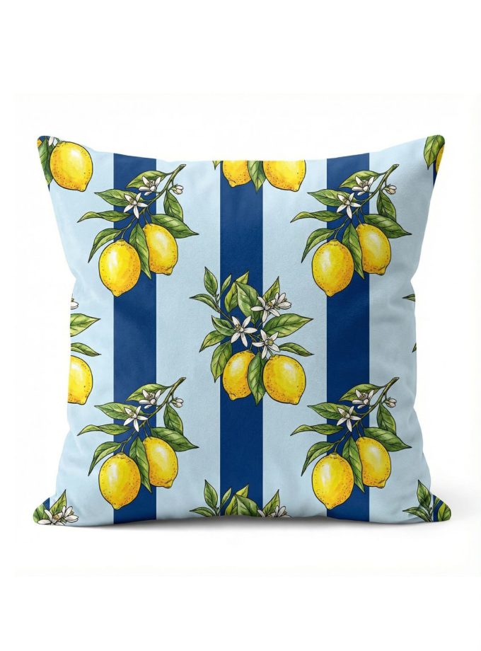 Μαξιλαροθήκες Διακόσμησης 45x45 Cosmin Kelma Lemon Breeze