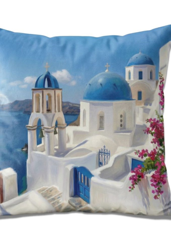 Μαξιλαροθήκες Διακόσμησης  45x45 Cosmin Kelma Dome Serenity