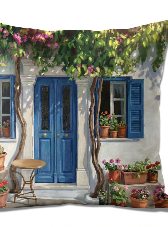 Μαξιλαροθήκες Διακόσμησης  45x45 Cosmin Kelma Cycladic Prelude