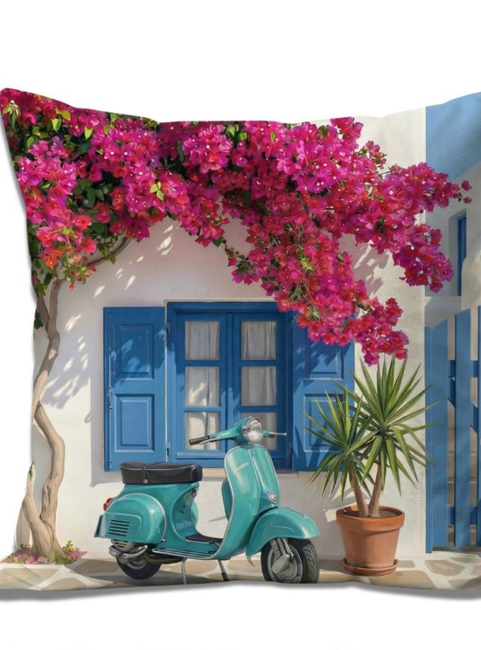 Μαξιλαροθήκες Διακόσμησης 45x45 Cosmin Kelma  Bougainvillea Drive