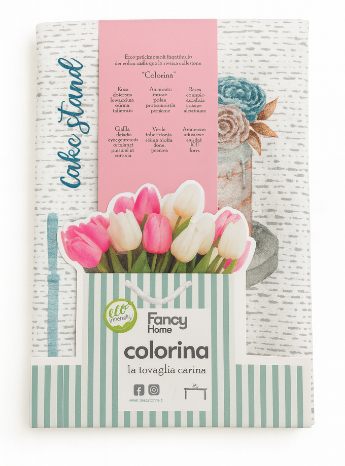Τραπεζομάντιλο φαγητού 140x180 Cosmin Colorina Cake