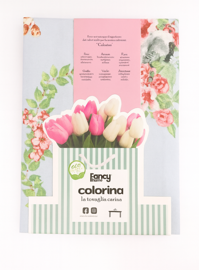 Τραπεζομάντιλο φαγητού 140x180 Cosmin Colorina Flowers