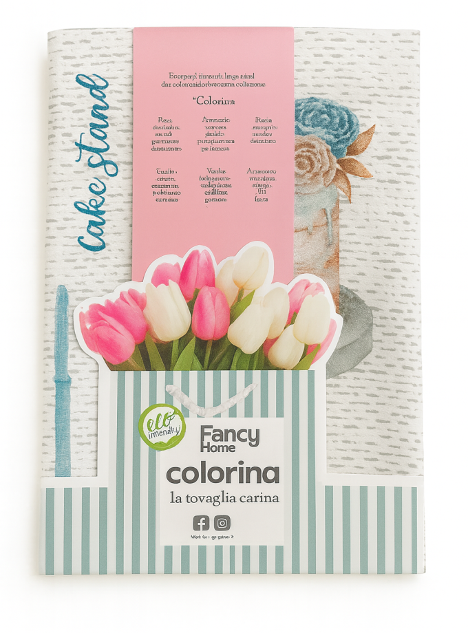Τραπεζομάντιλο φαγητού 140x240 Cosmin  Colorina Cofee Stand