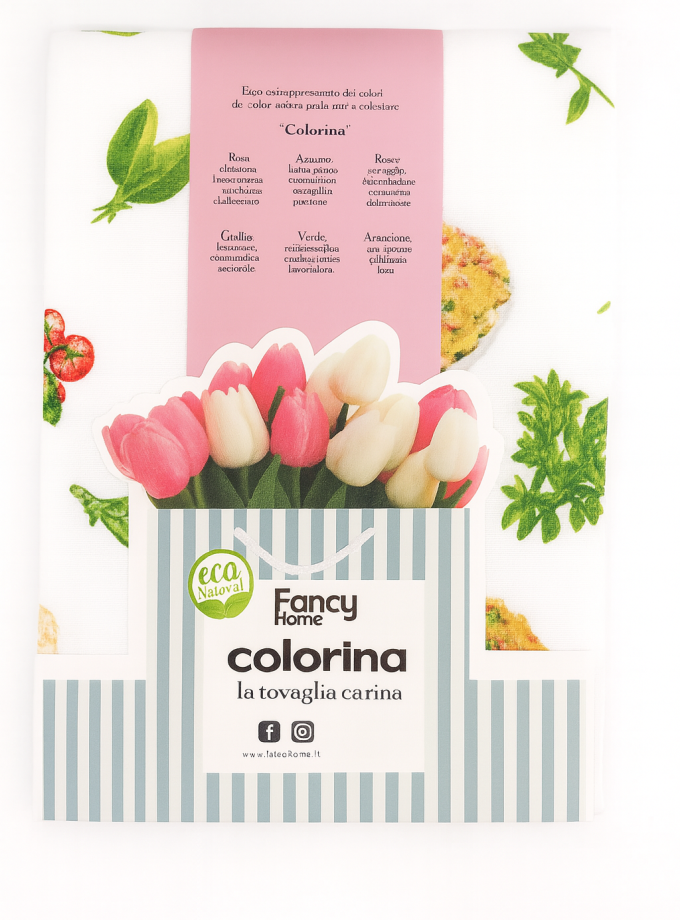 Τραπεζομάντιλο φαγητού 140x240 Cosmin  Colorina Food