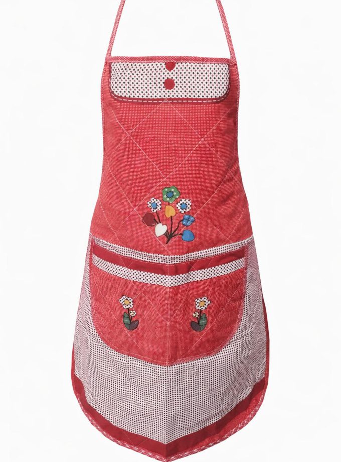 Ποδιές Κουζίνας  Cosmin Cooking Red Flowers