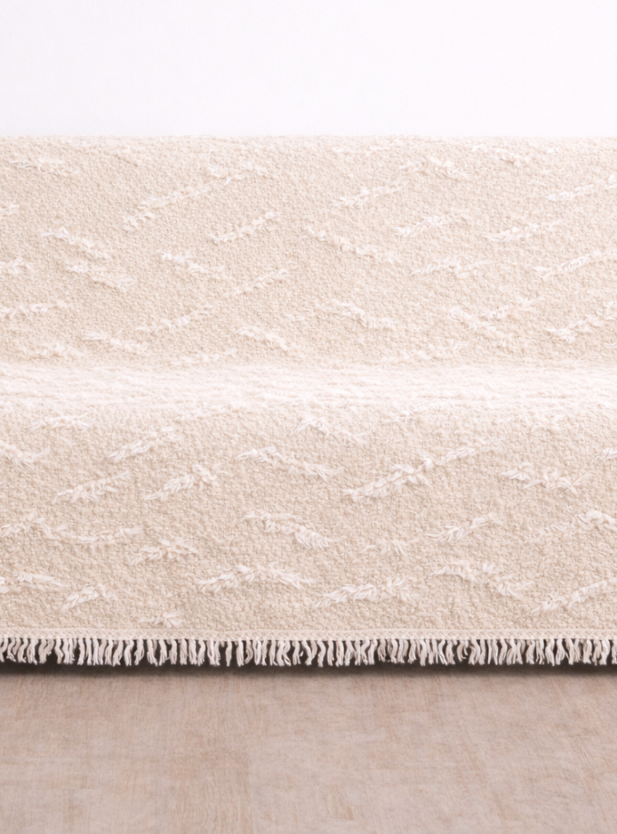 Σετ Ριχτάρια 3 Τεμαχίων Cosmin Chenille (180x300+180x250+180x200) Beige
