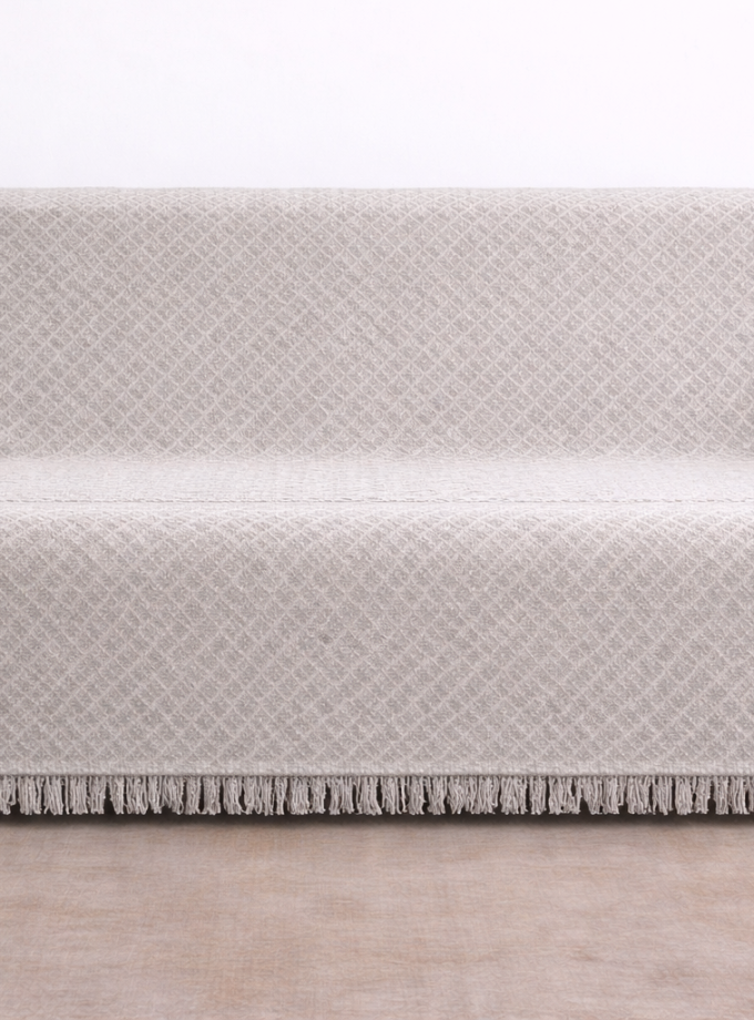 Σετ Ριχτάρια 3 Τεμαχίων Cosmin Chenille (180x300+180x250+180x200) Beige Design