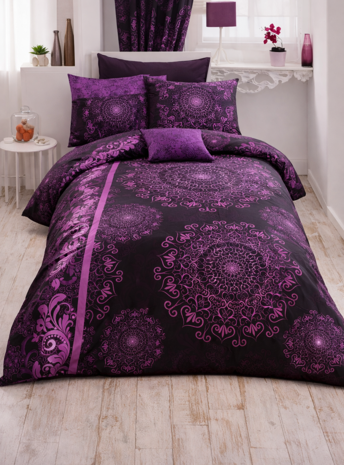 Σετ Σεντόνια Ημίδιπλα 160x240 Cosmin Luna A Purple