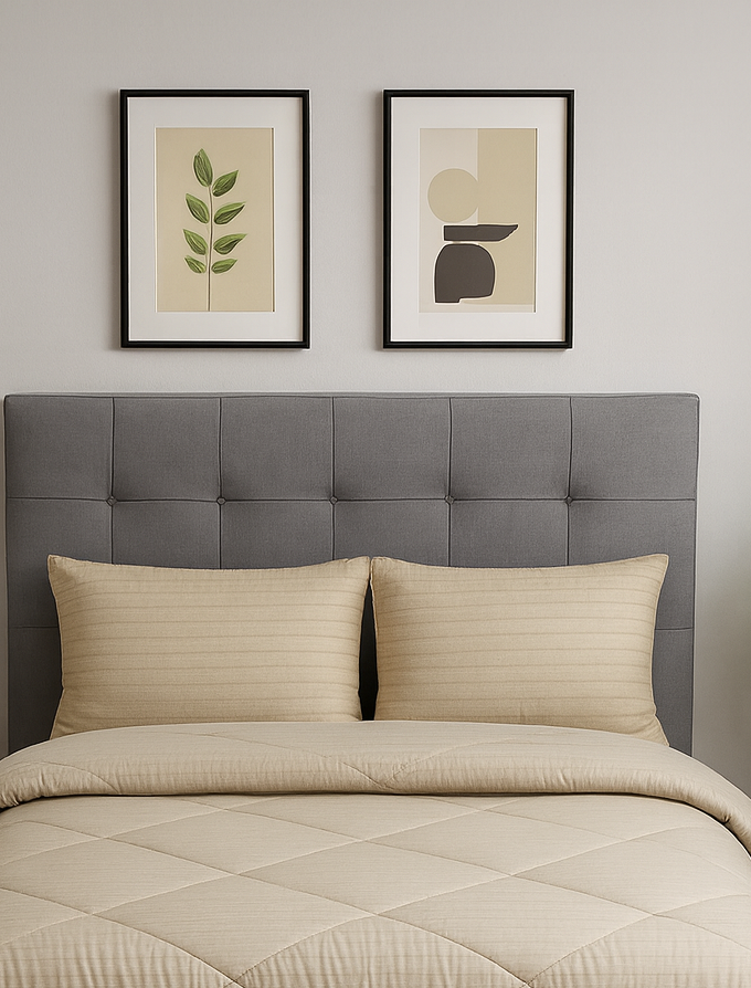Μαξιλαροθήκη 50x70 Cosmin Stripe Beige