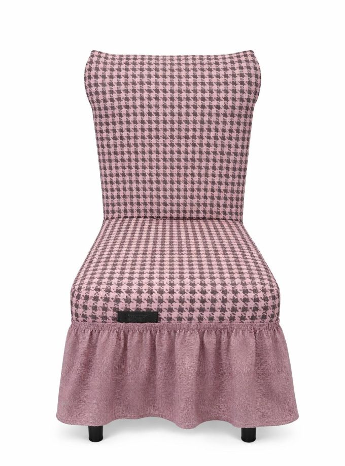 Σετ Καλύμματα Καρέκλας 6 Τεμαχίων Cosmin EasyFit Pink